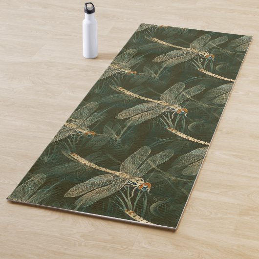 Majestic Dragonfly Pattern Yogamatte (Beispiel)