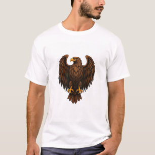 "Majestic Eagle: Bold and Powerful T - Shirt" T-Shirt