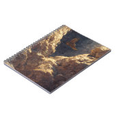Majestic Eagle Canyon Flight Notebook Notizblock (Linke Seite)