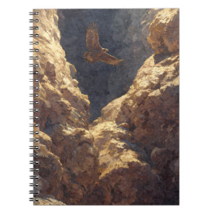 Majestic Eagle Canyon Flight Notebook Notizblock