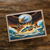 Majestic Eagle Capture Prey Poster