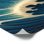 Majestic Eagle Clutching a Fish 36x24 Poster (Ecke)