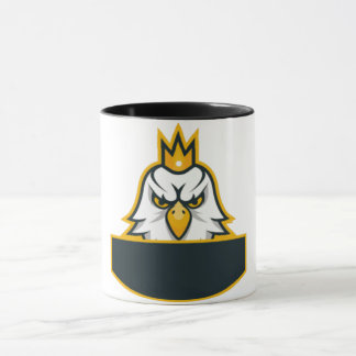 Majestic Eagle Crown Logo-Kaffee Tasse