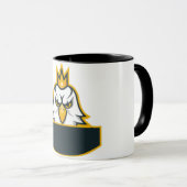 Majestic Eagle Crown Logo-Kaffee Tasse (VorderseiteRechts)