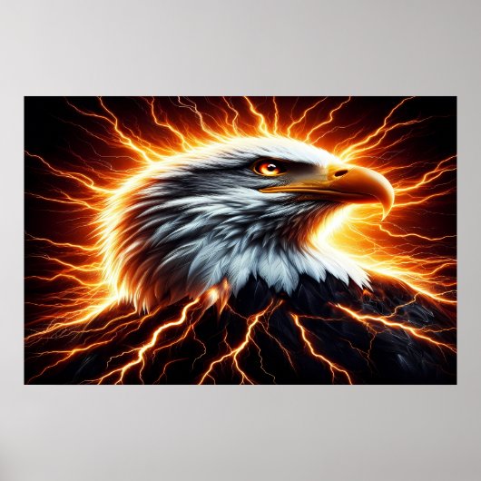 Majestic Eagle: Der Blitz Poster (Vorne)