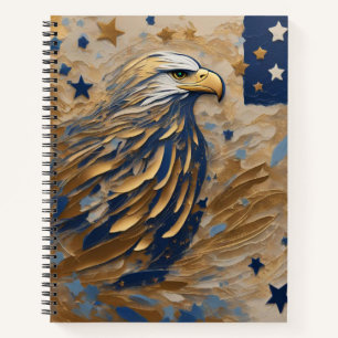 Majestic Eagle: Emblem des Erbes Notizblock