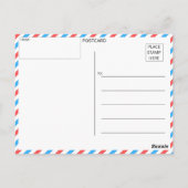 Majestic Eagle Emblem Nah-up Postkarte (Rückseite)