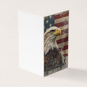 Majestic Eagle & Flag - Geist der Freiheit