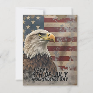 Majestic Eagle & Flag - Geist der Freiheit