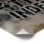 Majestic Eagle & Flag - Geist der Freiheit Poster (Ecke)