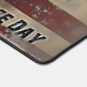 Majestic Eagle & Flag - Geist der Freiheit Schreibtischunterlage (Ecke)