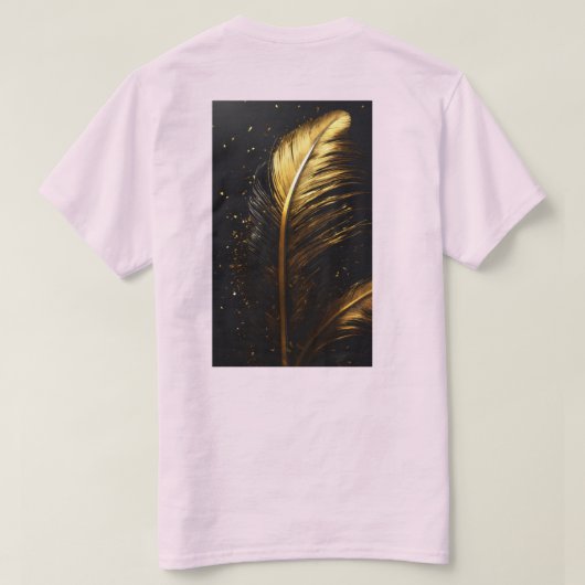 Majestic Eagle Flight: Der T - Shirt des Geistes i (Design Rückseite)