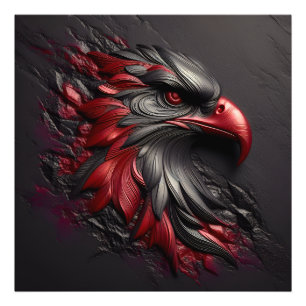 Majestic Eagle Gaze Fotodruck