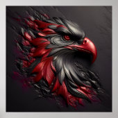 Majestic Eagle Gaze Poster (Vorne)