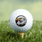 Majestic Eagle Golf Ball Design (Insitu T-Shirt)