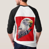 Majestic Eagle Graphic T - Shirt Entfesseln Sie Ih (Rückseite)