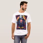 Majestic Eagle Graphic T - Shirt Entfesseln Sie Ih (Vorne ganz)