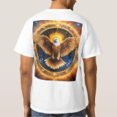 Majestic Eagle Graphic T - Shirt - Premium Cotton (Rückseite)