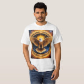 Majestic Eagle Graphic T - Shirt - Premium Cotton (Vorne ganz)