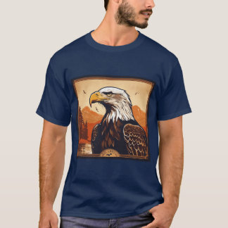"Majestic Eagle Graphic T - Shirt" T-Shirt