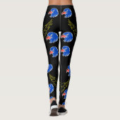 Majestic Eagle Head Leggings, Bold & Fearless Leggings (Rückseite)