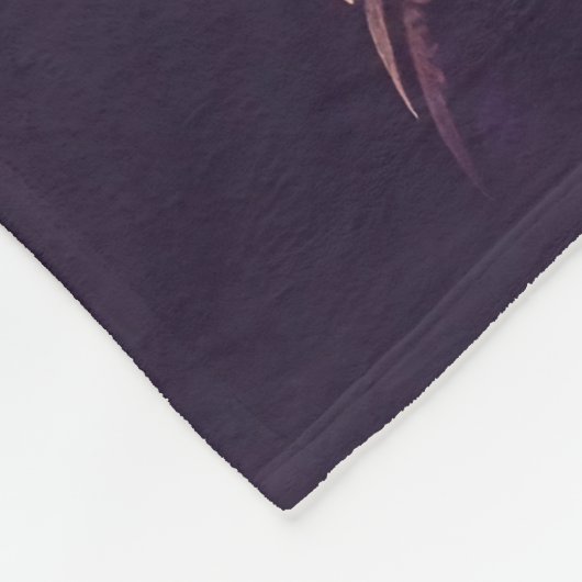 Majestic Eagle in lebhaften Farben Fleecedecke (Ecke)