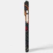 Majestic Eagle Leather Artwork Case-Mate iPhone Hülle (Rückseite / Links)