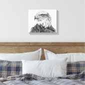 Majestic Eagle Leinwanddruck (Insitu (Schlafzimmer))