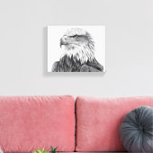 Majestic Eagle Leinwanddruck (Insitu (Wohnzimmer))