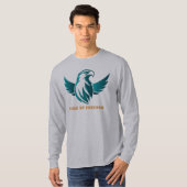 Majestic Eagle Logo T-Shirt - Teal 'Wings of Freed (Vorne ganz)