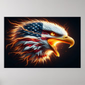 Majestic Eagle of Freedom Poster (Vorne)
