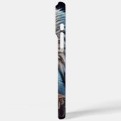 Majestic Eagle Over Luminean Moon Case-Mate iPhone Hülle (Rückseite / Links)