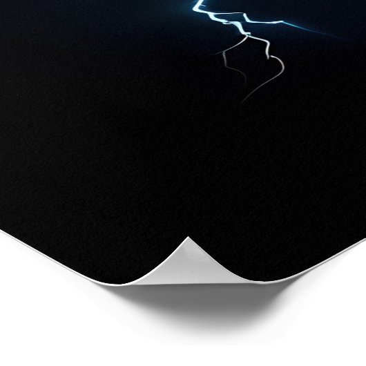 Majestic Eagle, Patriotic Pride Poster (Ecke)