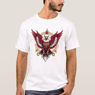Majestic Eagle Power und Pride Luxury T - Shirt