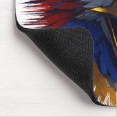 Majestic Eagle Printed Mouse Pad Mousepad (Ecke)