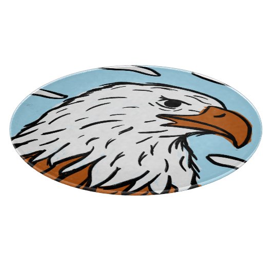Majestic Eagle Schneidebrett (Ecke)