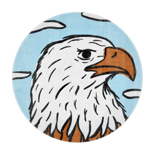 Majestic Eagle Schneidebrett (Vorderseite)