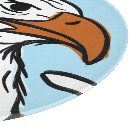 Majestic Eagle Schneidebrett (Ecke)