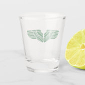 Majestic Eagle Shot Glass Schnapsglas (Rückseite)