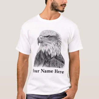 Majestic Eagle Sketch - Gezeichnet Wildtiere T-Shirt