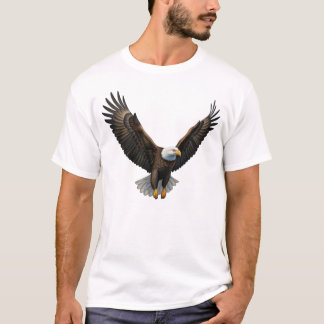 Majestic Eagle Soar T - Shirt Design