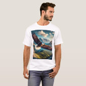 Majestic Eagle Soar T - Shirt Design (Vorne ganz)