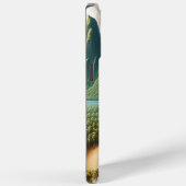 Majestic Eagle steil über dem Ozean Case-Mate iPhone Hülle (Rückseite / Rechts)