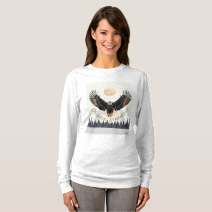 Majestic Eagle Symmetry Langarmshirt T-Shirt