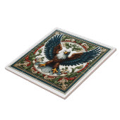 Majestic Eagle Tile Design mit komplexen Details Fliese (Seite)