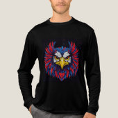 Majestic Eagle TShirt Ein Burst von Farbe und Stär (Vorderseite)