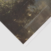 Majestic Egret Stehend in einem sonnigen Sumpf Seidenpapier (Ausschnitt)