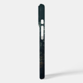 Majestic Elch Deer Monogram Personalisiert Case-Mate iPhone Hülle (Rückseite / Links)
