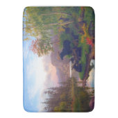 Majestic Elche in einer schwedischen Herbstlandsch Badematte (Vorderseite Vertikal)