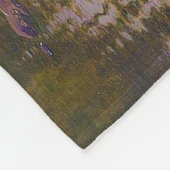 Majestic Elche in einer schwedischen Herbstlandsch Fleecedecke (Ecke)